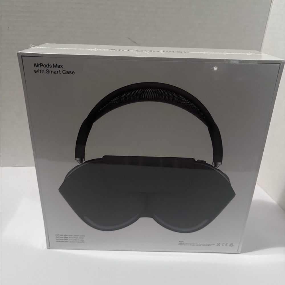 Brand new (still sealed with plastic) Apple AirPods Max with case